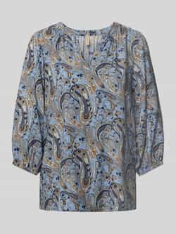 Soyaconcept Regular fit blouse met 3 4-mouwen model 'PIANNA'