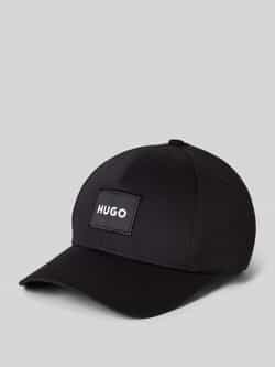 HUGO Baseballpet met labelbadge model 'Ally'