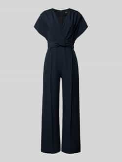 Boss Jumpsuit met V-hals model 'Debasa'