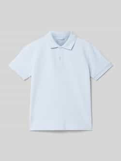 Mayoral Regular fit poloshirt met labelstitching