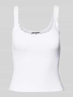 Review Tanktop met strikdetail