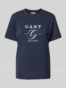 Gant T-shirt met labelprint