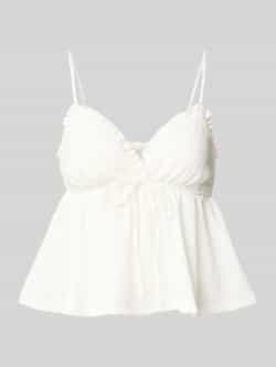 Gina Tricot Top met bandjes en V-hals