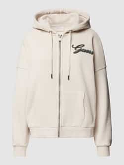 Guess Sweatjack met strass-steentjes