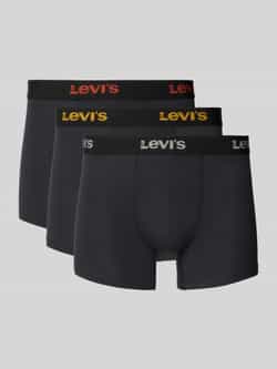 Levi's Boxershort met elastische logoband in een set van 3 stuks