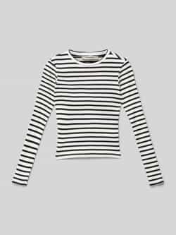 Garcia Shirttop met gestreept patroon
