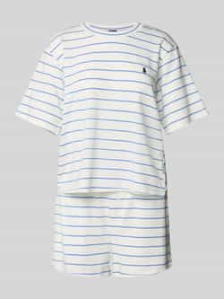 Polo Ralph Lauren Pyjama met logostitching en elastische band met logo