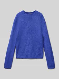 Garcia Gebreide pullover met ribboorden