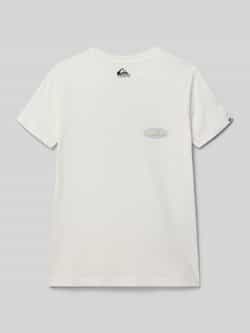 Quiksilver T-shirt met labelprint model 'EVO'
