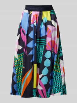 Milano italy Midirok met elastische band met logo