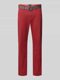 MCNEAL Slim fit chino met riem