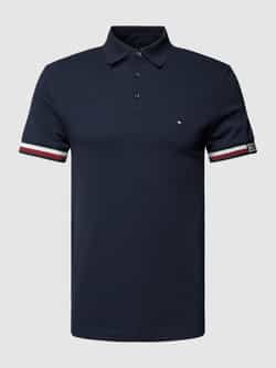 Tommy Hilfiger Poloshirt MONOTYPE FLAG CUFF SLIM FIT POLO