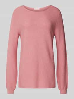 Christian Berg Woman Gebreide pullover met ballonmouwen
