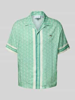 Lacoste Vrijetijdsoverhemd met labeldetail