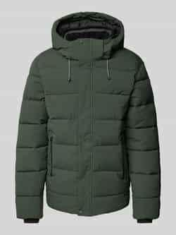 Icepeak Regular fit gewatteerd jack met capuchon model 'BIXBY'