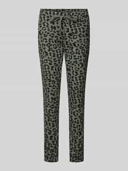 ZABAIONE Skinny fit stoffen broek met tunnelkoord
