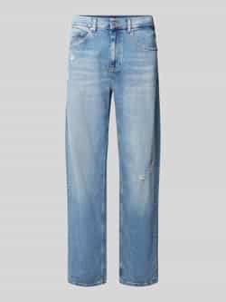 Tommy Jeans Relaxed straight fit jeans in destroyed-look model 'JAIMIE'