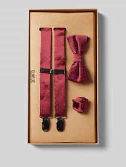 CINQUE Strik pochet en bretels in een set model 'Carlo'