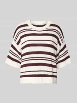 MSCH Copenhagen Gebreide pullover met 1 2-mouwen model 'Hannalie'