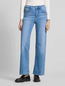 [Margesherwood ] / ☆ STITCH RELAXED WIDE JEANS / blue Blue Denim Studded Wide Leg Jeans - TK Maxx UK