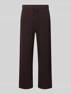 American vintage Sweatbroek met structuurmotief model 'TOFFY'