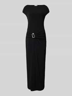 NEO NOIR Slim fit maxi-jurk met siergesp model 'Minja'