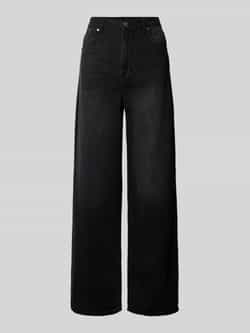 Liu Jo White Baggy fit wide leg jeans in 5-pocketmodel