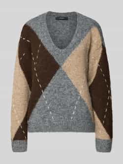 Vero Moda Oversized gebreide pullover met wol model 'BLISS LS'