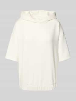 Opus Sweatshirt met capuchon en 1 2-mouwen model 'Gerta'