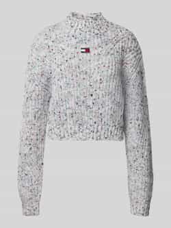Tommy Hilfiger Marled Mockneck Sweater Collectie: Herfst Winter Multicolor Dames