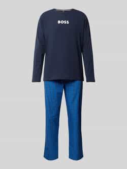 Boss Pyjama met labelprint model 'Easy'