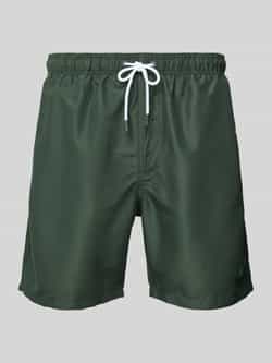 Shiwi Regular fit zwembroek met labelpatch model 'Mike'
