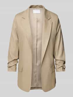Jake*s Collection Linnen blazer met 3 4-mouwen