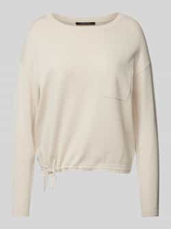 Comma Gebreide pullover met borstzak
