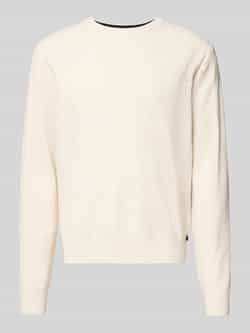 Tom Tailor Regular fit gebreide pullover van zuiver katoen