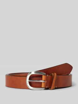 Tom Tailor Leren riem in effen design model 'NANCY'