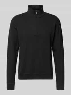 Boss Regular fit sweatshirt van katoenmix