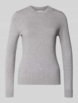 Christian Berg Woman Gebreide pullover van viscosemix met ronde hals