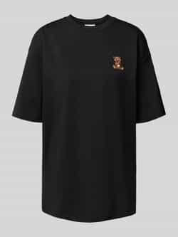 Review Oversized T-shirt met motiefstitching