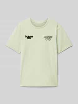 Tom Tailor T-shirt met voor- en achterkant print