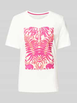 Oui T-shirt met motiefprint