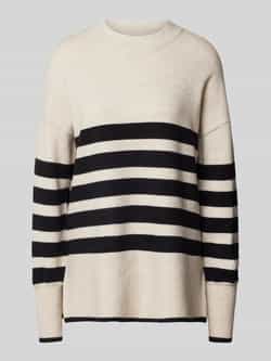 Fransa Gebreide pullover met extra brede schouders model 'bitte'