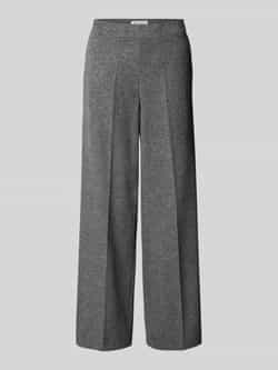 Marc O'Polo Wide leg pantalon van katoenmix