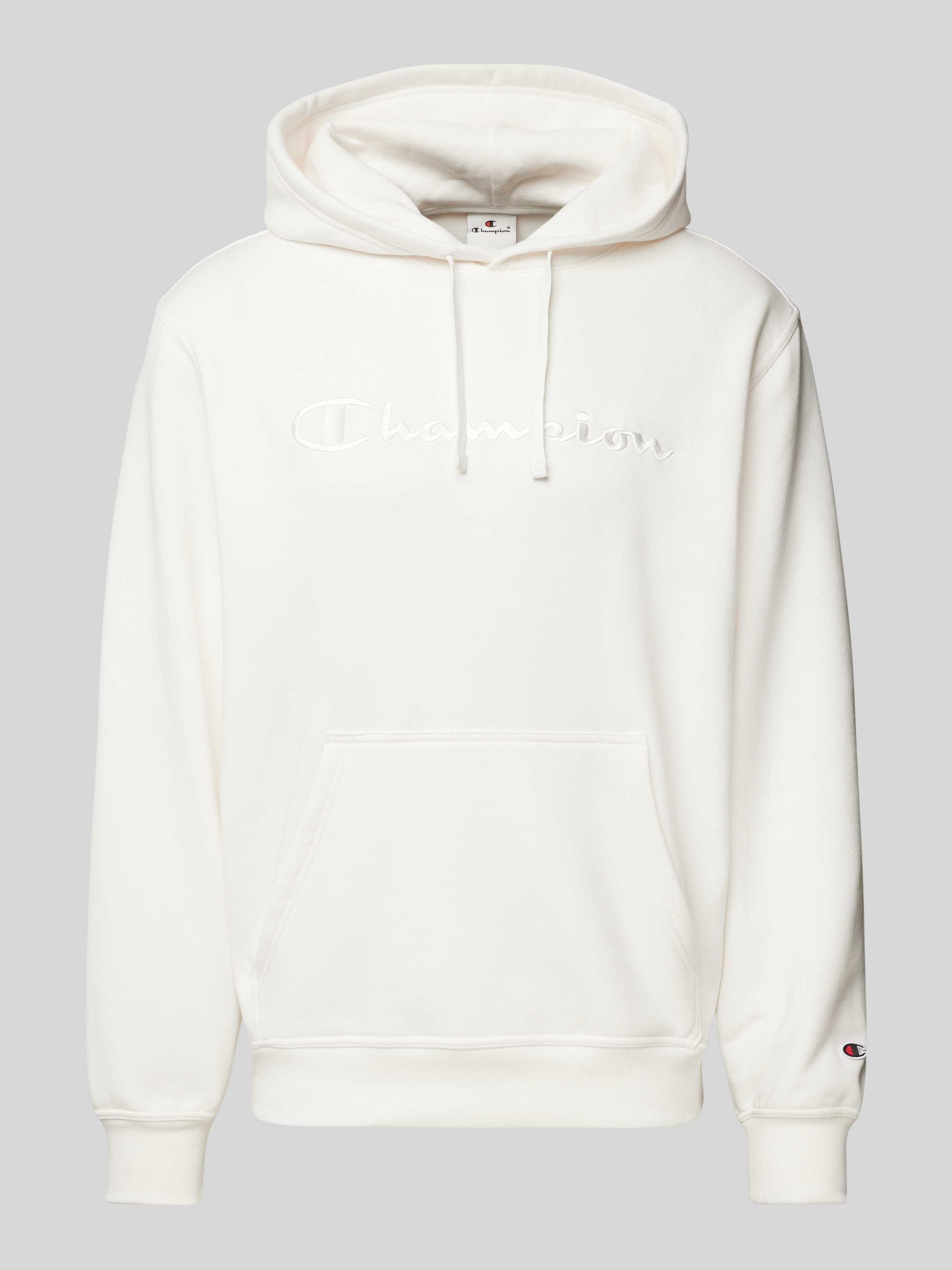 Champion Hoodie met labelstitching