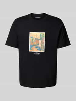 Jack & jones T-shirt met motiefprint model 'PAROS'