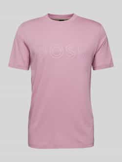 BOSS Green T-shirt met labelprint