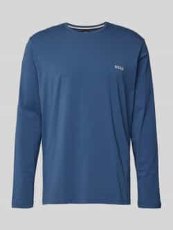 Boss Shirt met lange mouwen en labelstitching