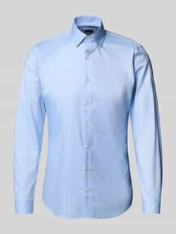 Olymp Super slim fit zakelijk overhemd met kentkraag
