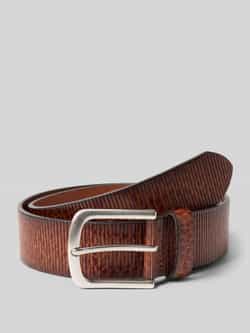 Tom Tailor Riem van echt leer model 'ROY'