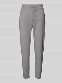 FREE QUENT Slim fit stoffen broek met steekzakken model 'NANNI'